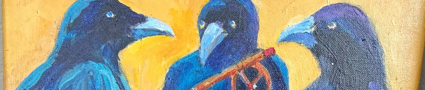 Crane Woman Art